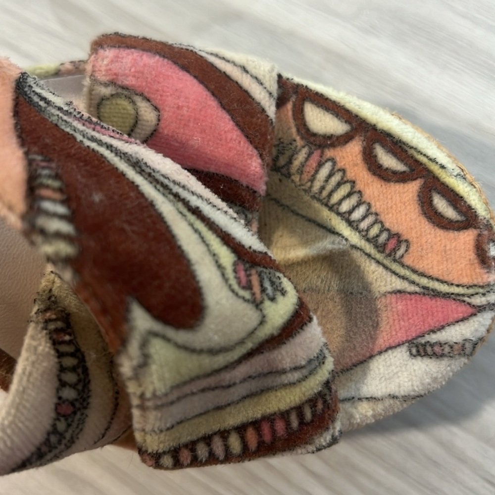 Authentic Pucci Terry Wedge Slides - image 6